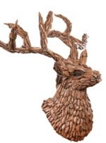 ⁦غزال العود - قطعه فنية⁩ - الصورة ⁦6⁩